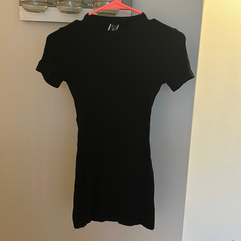 Windsor Black Open-Back Dress size M